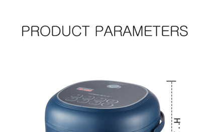 12V 24V 110V 220V 2L four voltage car home rice cooker van car rice cooker for travel global voltage use