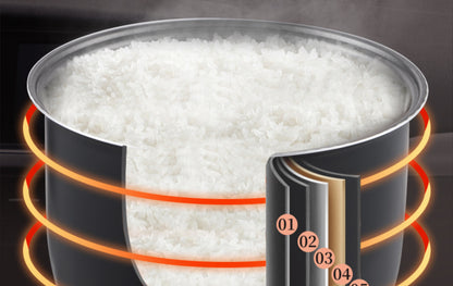 12V 24V 110V 220V 2L four voltage car home rice cooker van car rice cooker for travel global voltage use