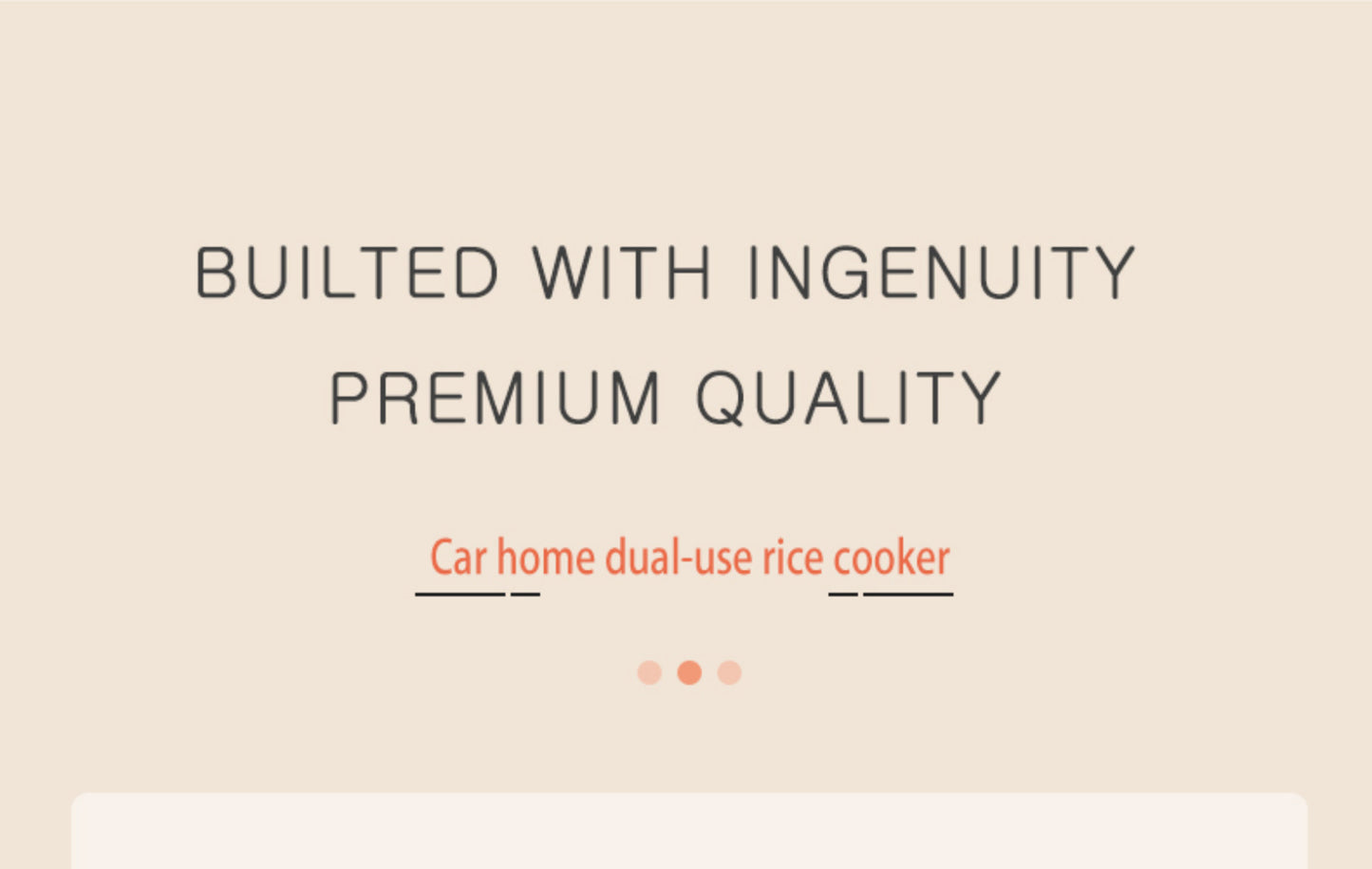 12V 24V 110V 220V 2L four voltage car home rice cooker van car rice cooker for travel global voltage use