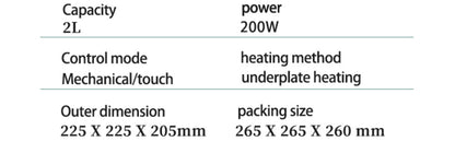 12V 24V 110V 220V 2L four voltage car home rice cooker van car rice cooker for travel global voltage use