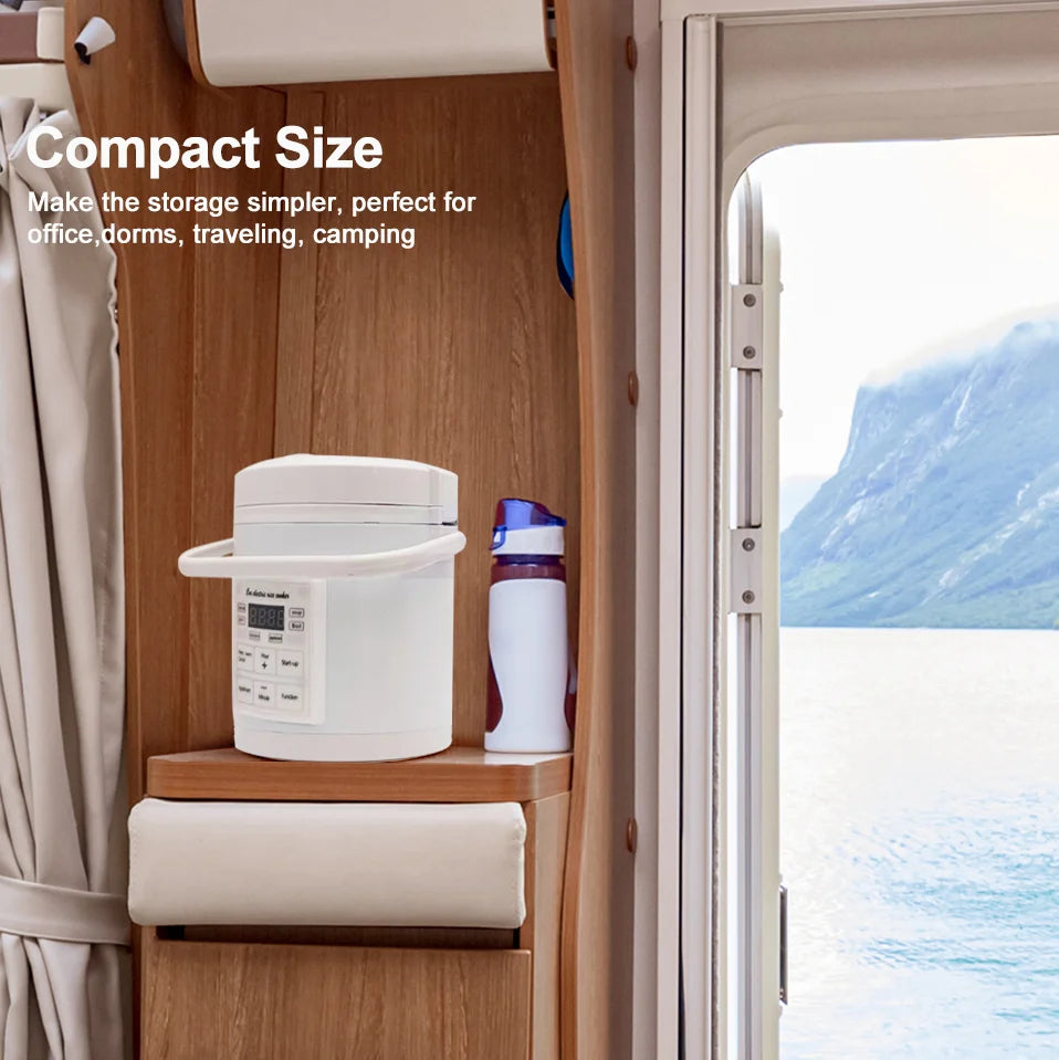 Rice Cooker Used in 12v 24v Car Multicooker Enough For Two to Three Persons