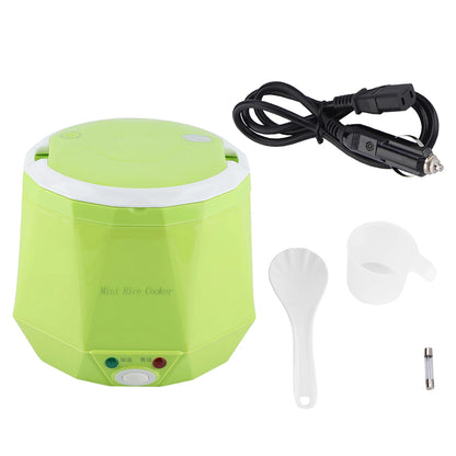 24V Electric Rice Cooker 1.6 L Portable Multifunctional Cookint Pot  Food Steamer for Truck Electric Rice Cooker 140W