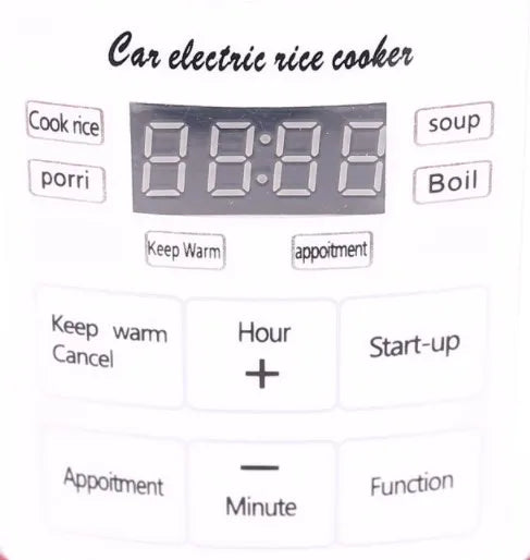 Rice Cooker Used in 12v 24v Car Multicooker Enough For Two to Three Persons